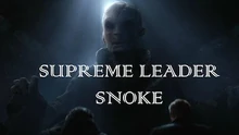 Supreme Leader Snoke