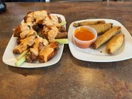 Jumbo Wings and Pickle Spears