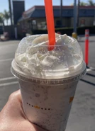 Chocolate Shake with Oreo Cookies