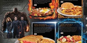 Denny's Fantastic 4 menu