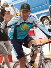 Tour de France winner, Lance Armstrong