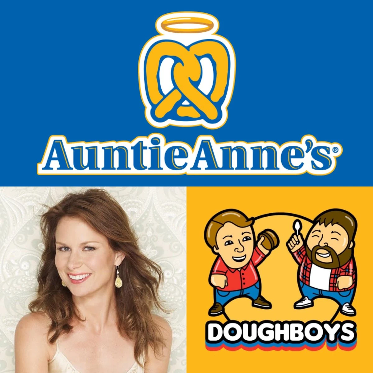 Auntie Anne's with Mary Lynn Rajskub | Doughboys Wikia | Fandom, image size:1200x1200