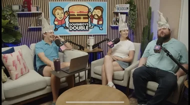 (Deepest bluest) Doughboys hats are like a shark's fin