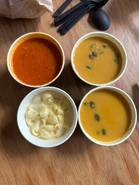 Tomato Soup, Mac & Cheese, Vegetarian Autumn Squash Soup