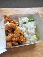 Orange Chicken Panda Cub Meal