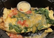 Spinach & Mushroom Omelette