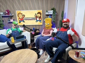 Luigi, Bart, Mario