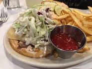 Ethan's Brisket Sandwich with Skin-On Fries