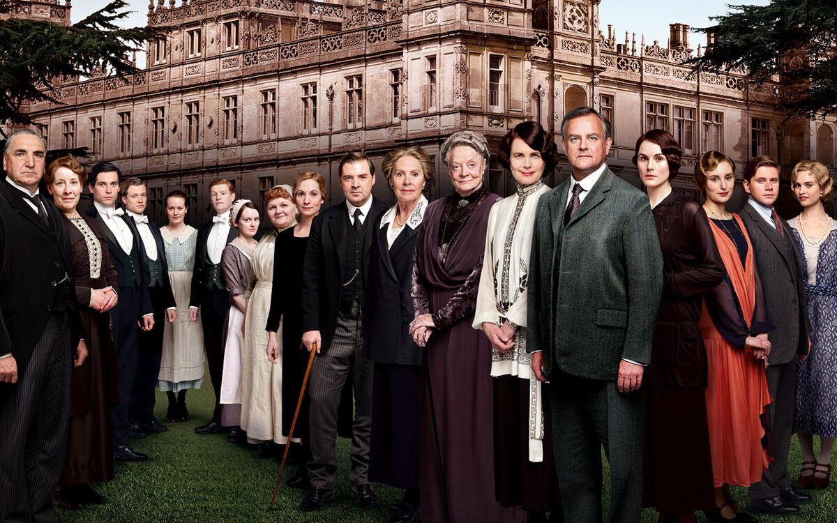 downton abbey cast pics