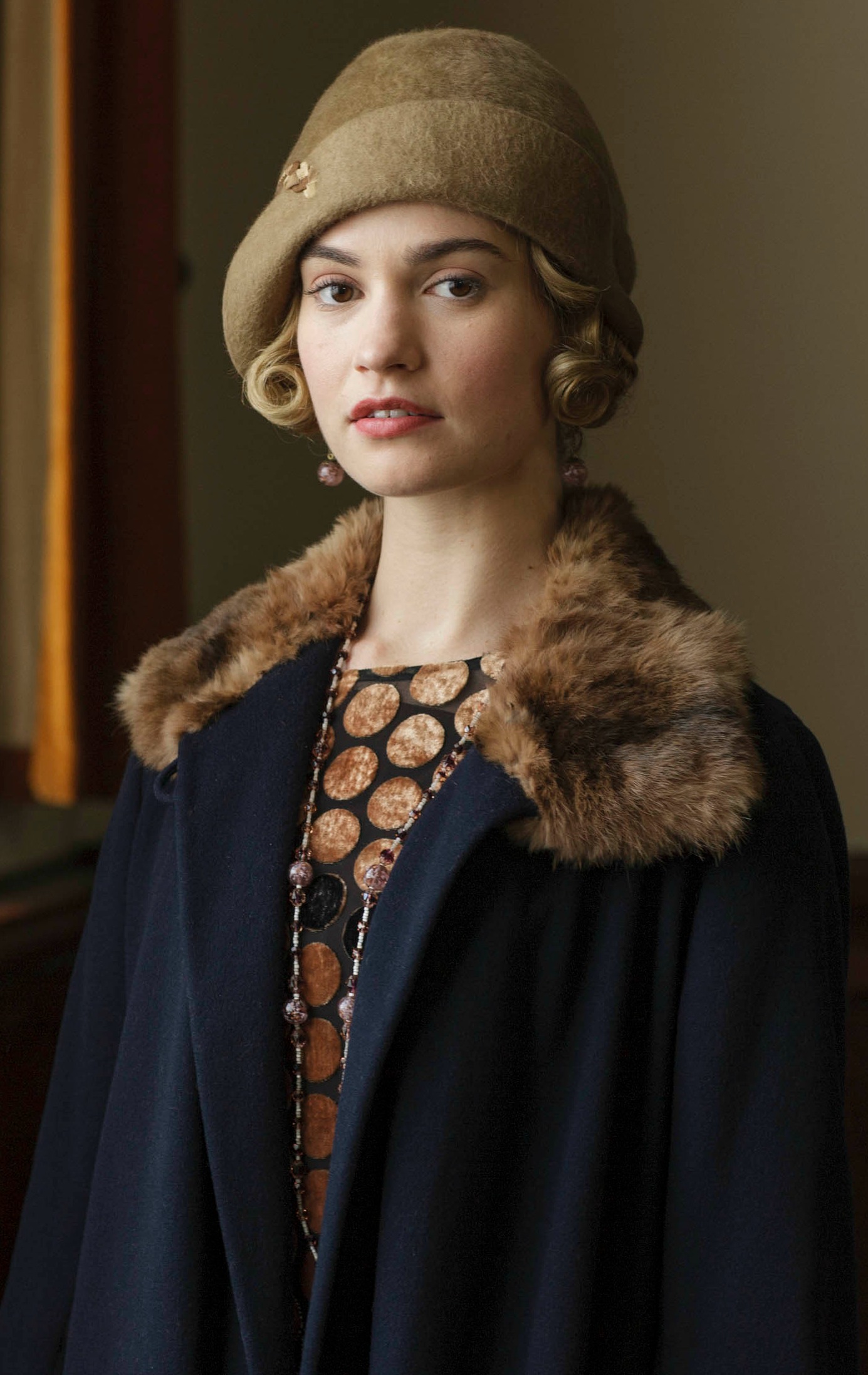 lily james downton abbey