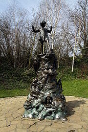 Peter Pan statue