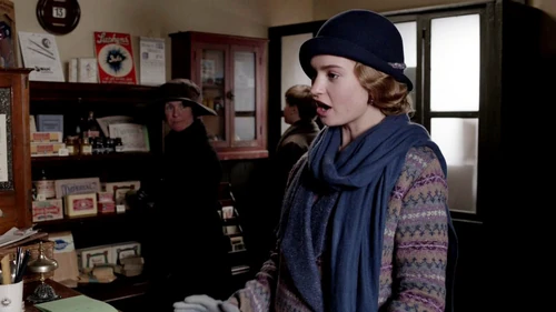 The interior of the post office in Feb, 1922.