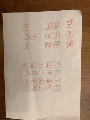 Dozenal computer number keyboard