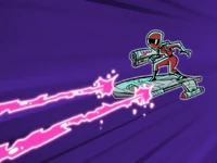 Val's board's pink ray