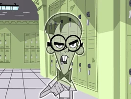 S01e05 Poindexter pointing