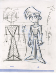 Early Danny Phantom Construction Design