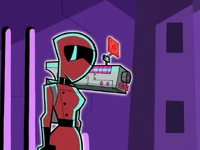 Valerie's backpack cannon