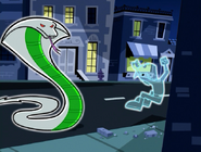 S01e14 Danny fighting ghost snake