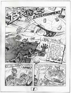 Brat's Entertainment page 1 - pencil