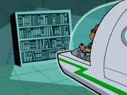 S02e17 bookcase in the lab