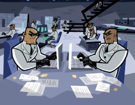 Guys in white headquarters