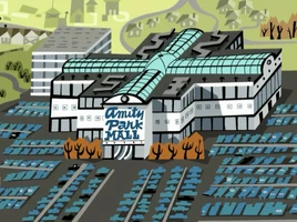 S02e12 AP Mall outside