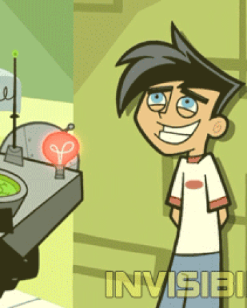 picture Danny Phantom Going Ghost Gif invisibility danny phantom wiki fandom