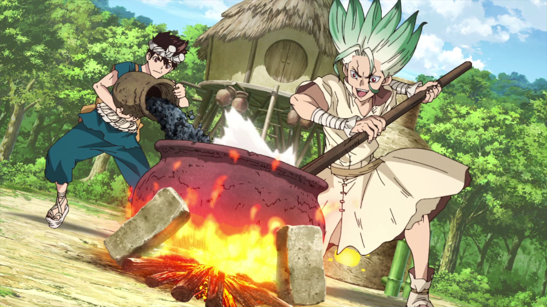 Dr. Stone Season 2 Ep 11 Proluge Of Dr. Stone On Toonami