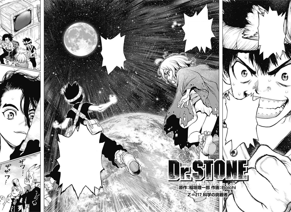 Chapter 217 | Dr. Stone Wiki | Fandom