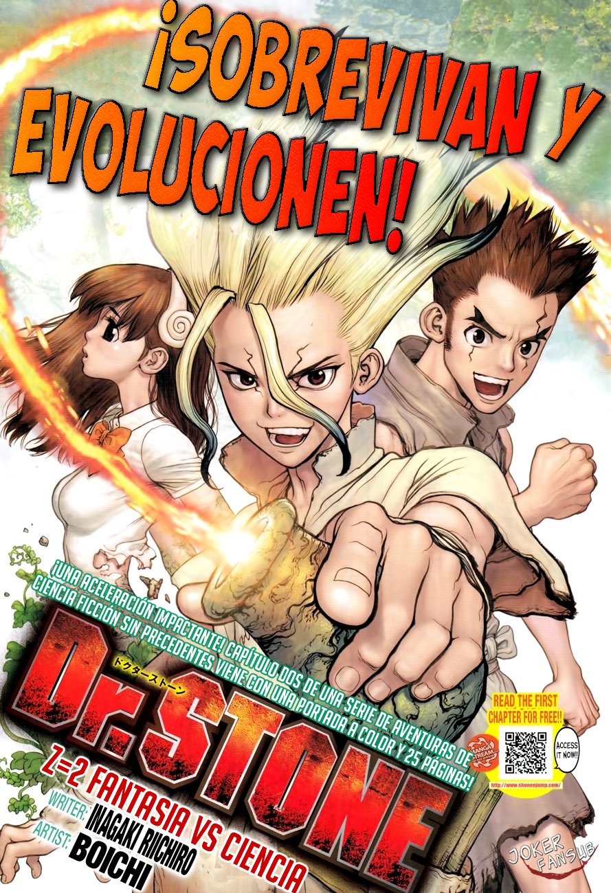 Dr. Stone Capítulo 2 (1/2)  •Manga Amino En Español• Amino