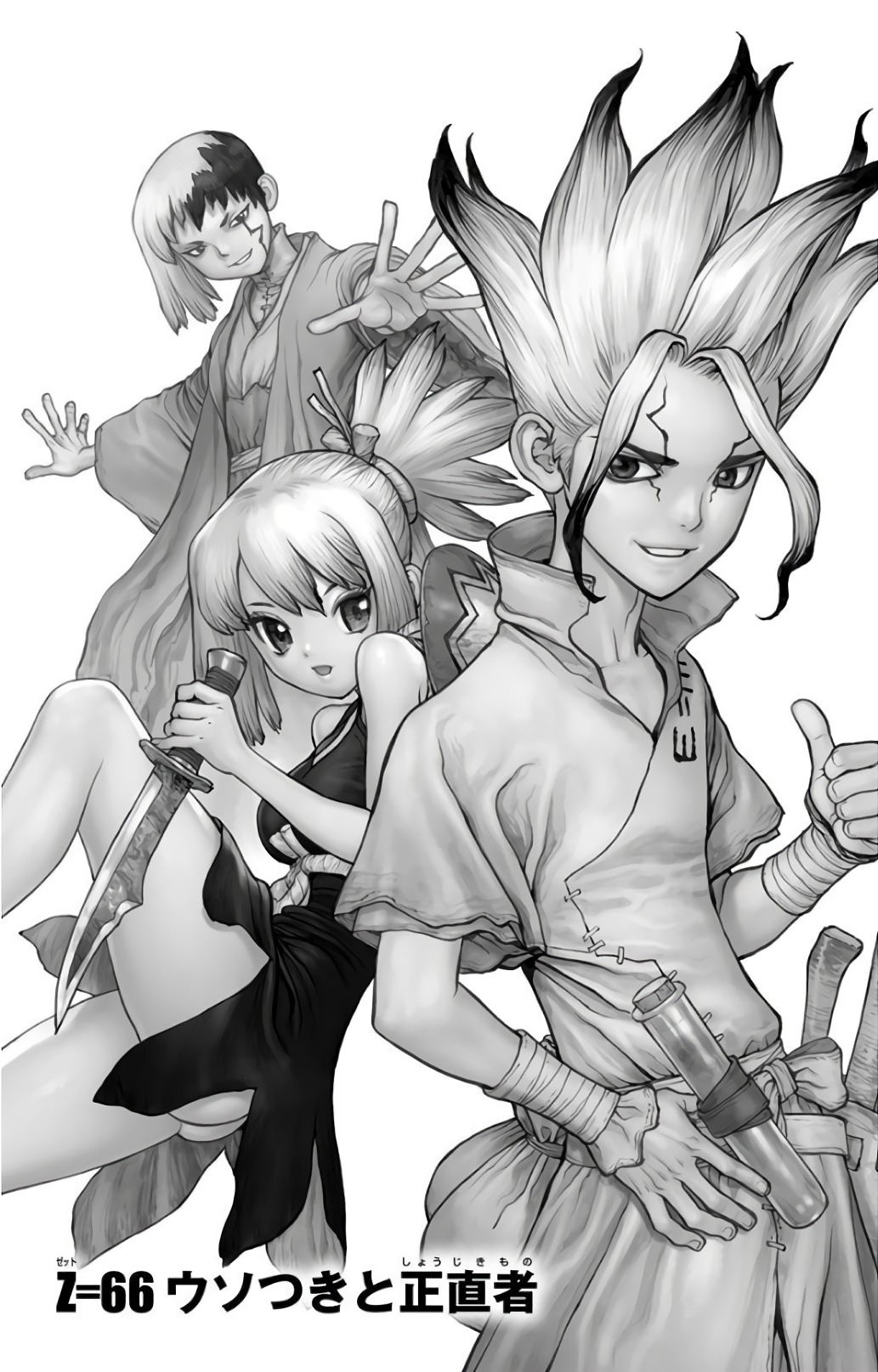 Dr. STONE has launched its 4th Character Popularity Poll to