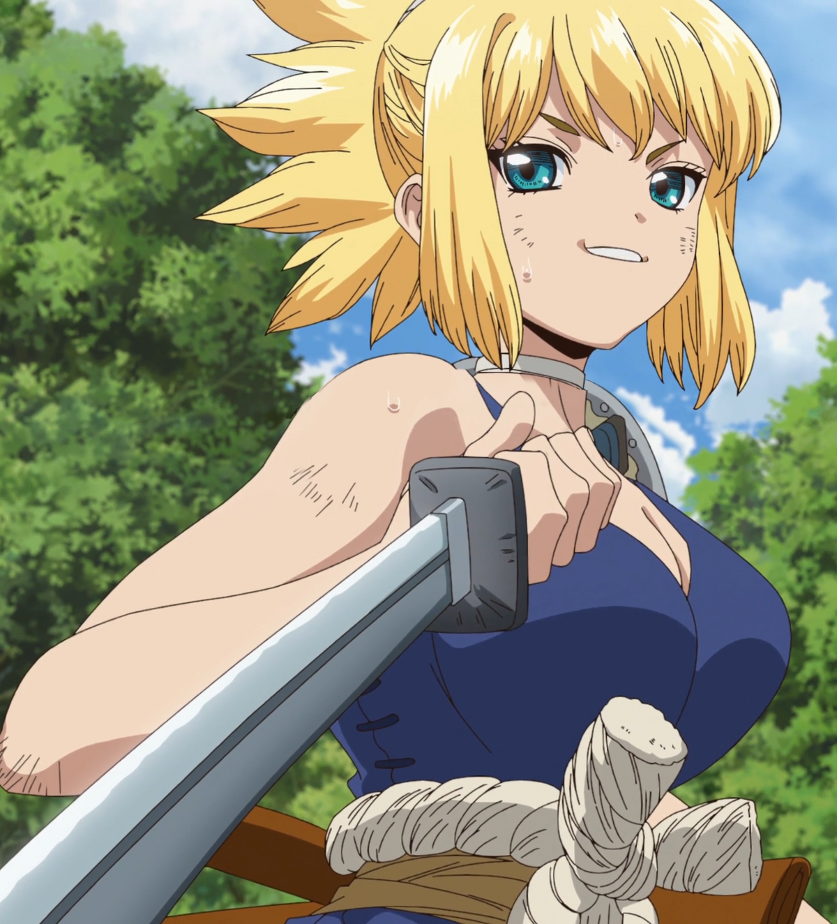 Кохаку доктор стоун арт. Kohaku. Dr stone kohaku. Кохаку из доктора стоуна. Доктор стоун кохаку 18.