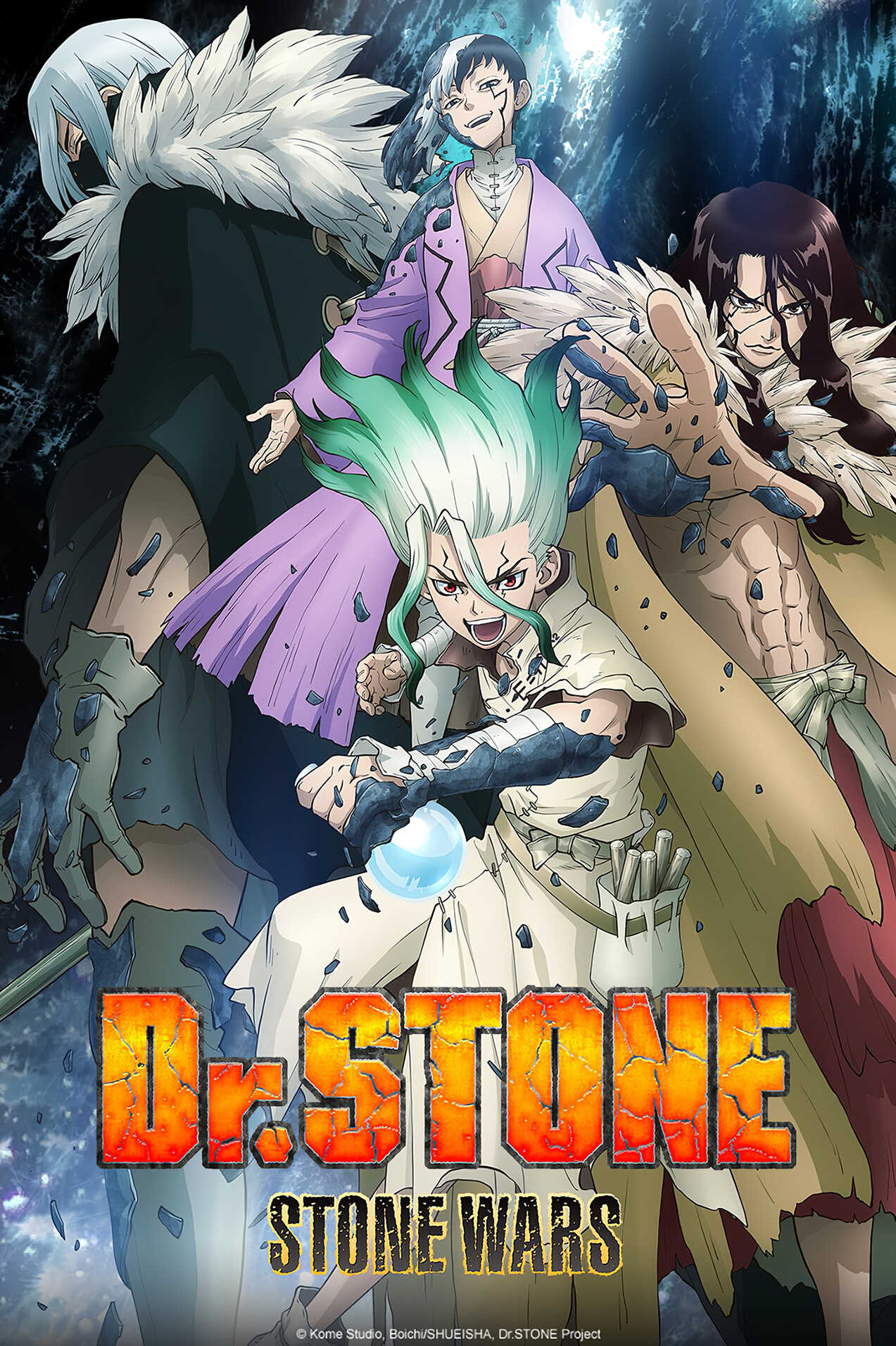 Dr. STONE Manga Reaches 13 Million Copies in Circulation