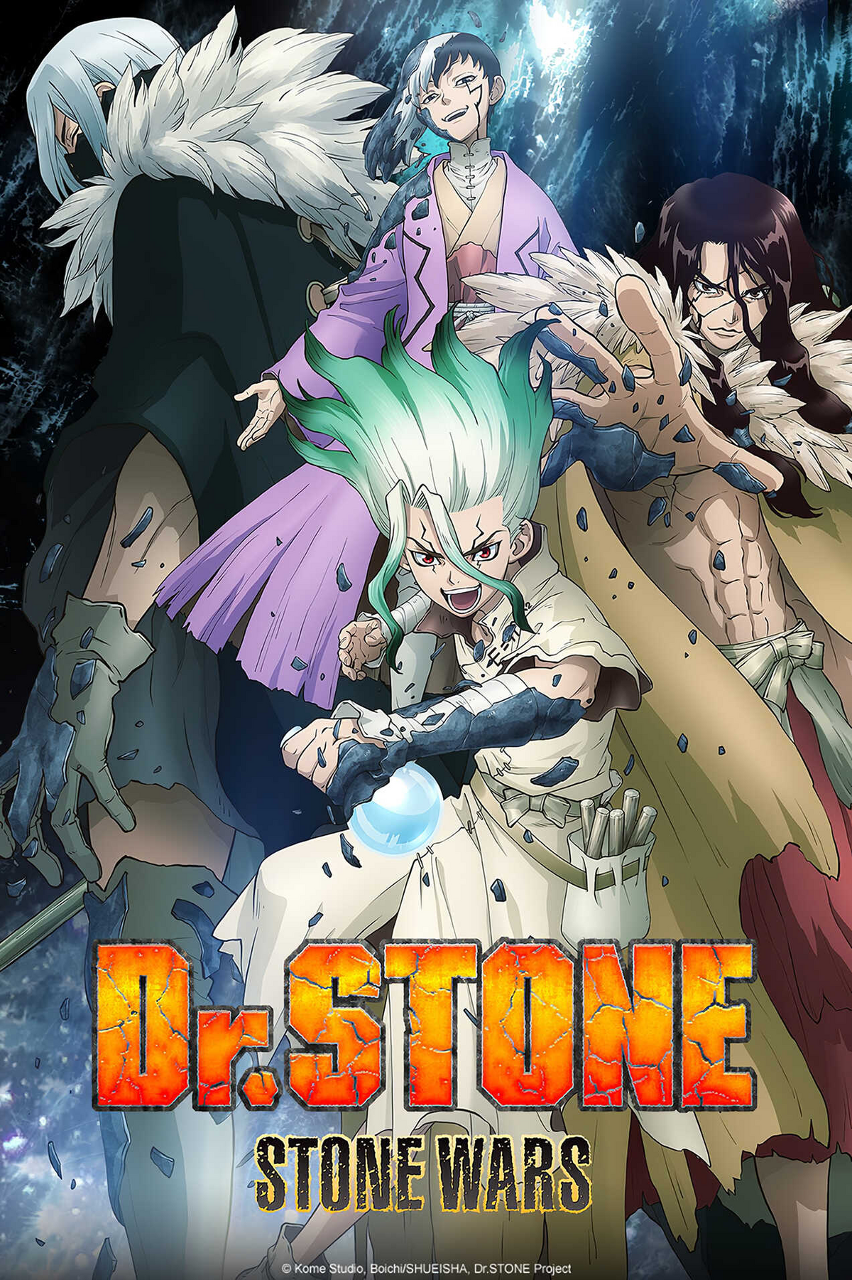 Dr. STONE Ep. 1  Stone World 