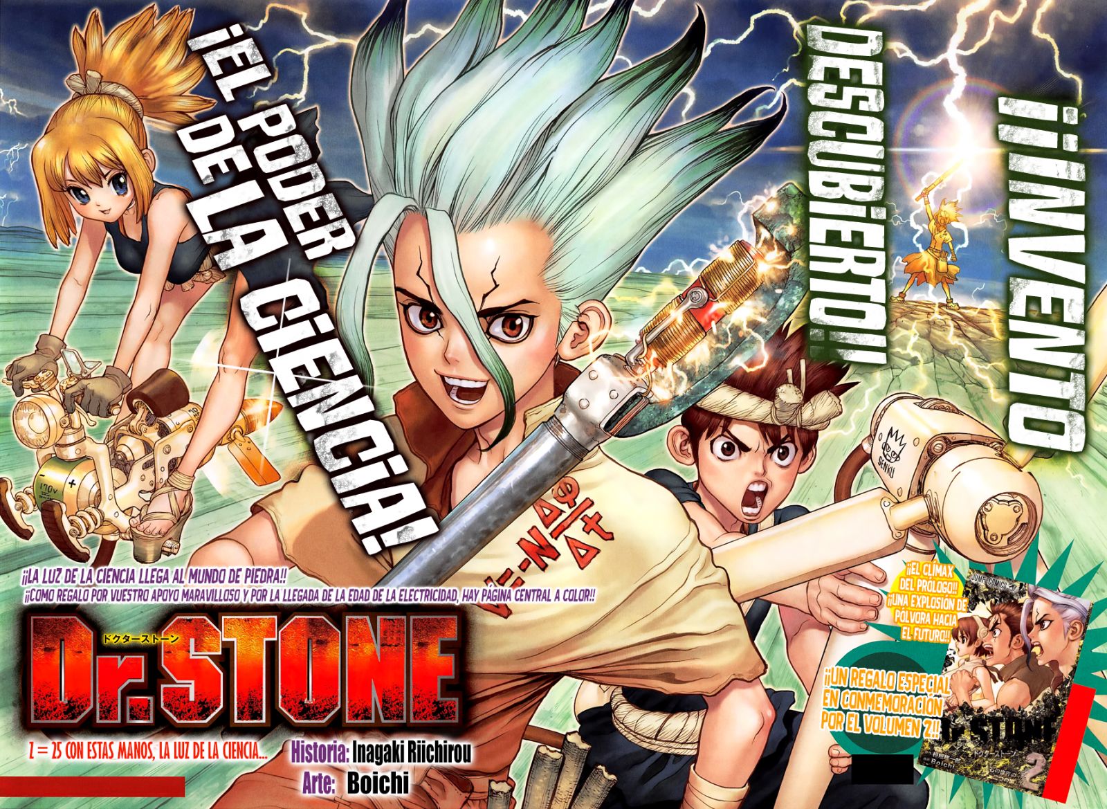 Dr. Stone (2019) crítica: Un ingenioso anime post-apocalíptico