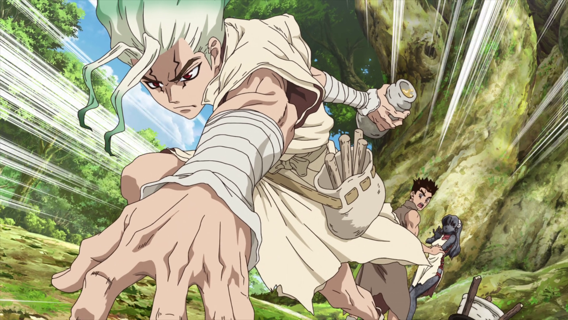 Dr. Stone Season 2 Ep 11 Proluge Of Dr. Stone On Toonami