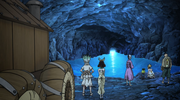 Sapphire Cave Anime