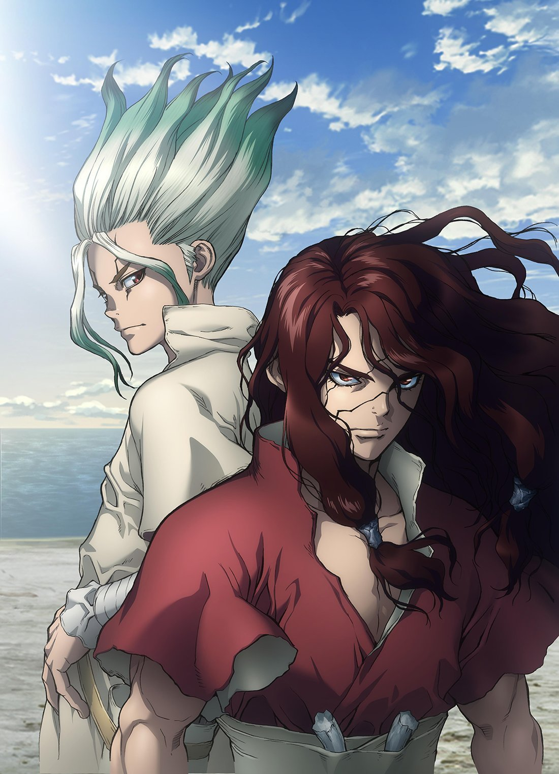 Dr. Stone 3 Episode 1 - Return to the Kingdom of Science - I drink