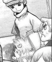 Magma studying hard under Ukyo's tutoring