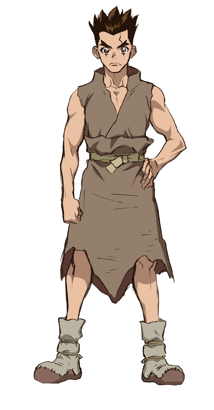 Доктор Стоун (2019-2023) - Dr. Stone - Dokutaa Sutoon - ド ク タ-ス ト-ン - актеры и р