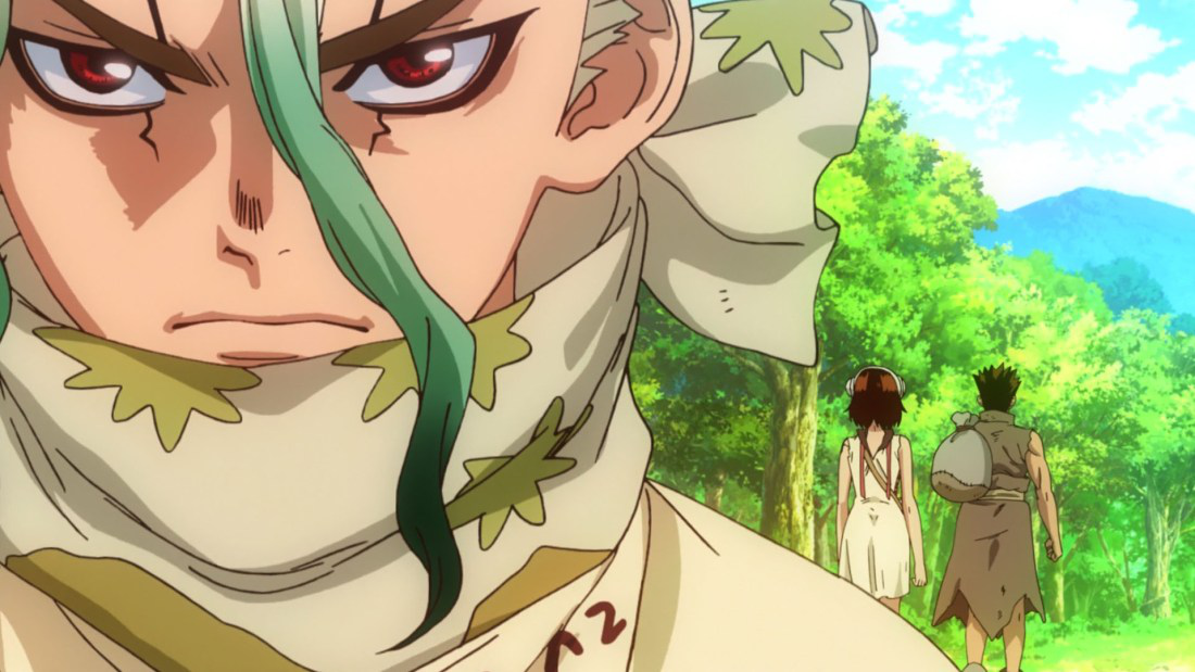 Senku Rises to the Challenge in Dr. STONE NEW WORLD Anime Special