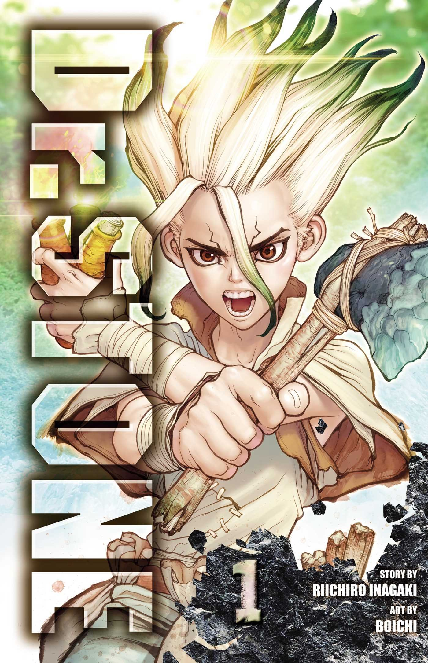 Compartir 34+ imagen dr stone manga portadas