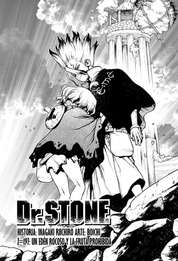 Dr. STONE CAPÍTULO 2 UN TERCER HUMANO APARECE