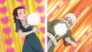 Eating cotton candy