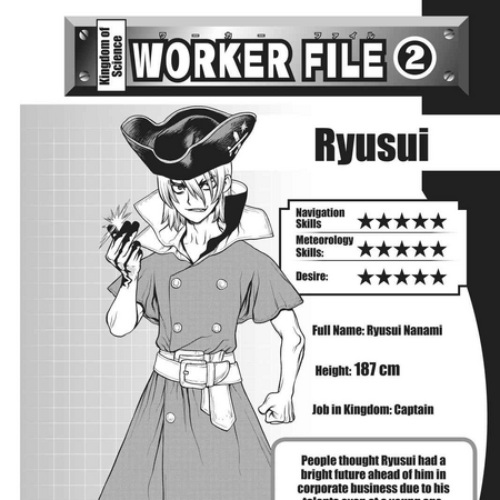 Ryusui Nanami Dr Stone Wiki Fandom