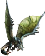 Azur-Rathalos in Monster Hunter 3G