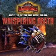 Flüsternder Tod-Titanflügler in School of Dragons