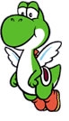 ein geflügelter Yoshi