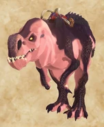 Ein ausgewachsener Anjanath aus Monster Hunter Stories 2