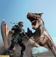 Big Boss tritt dem Tigrex gegenüber